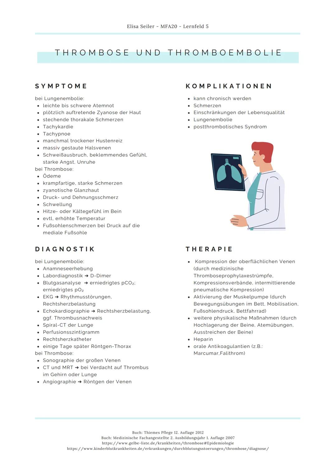 THROMBOSE UND THROMBOEMBOLIE
DEFINITION
Thrombose ist eine Gefäßerkrankung, bei der sich
ein Blutgerinnsel (Thrombus) in einem Gefäß
bildet 