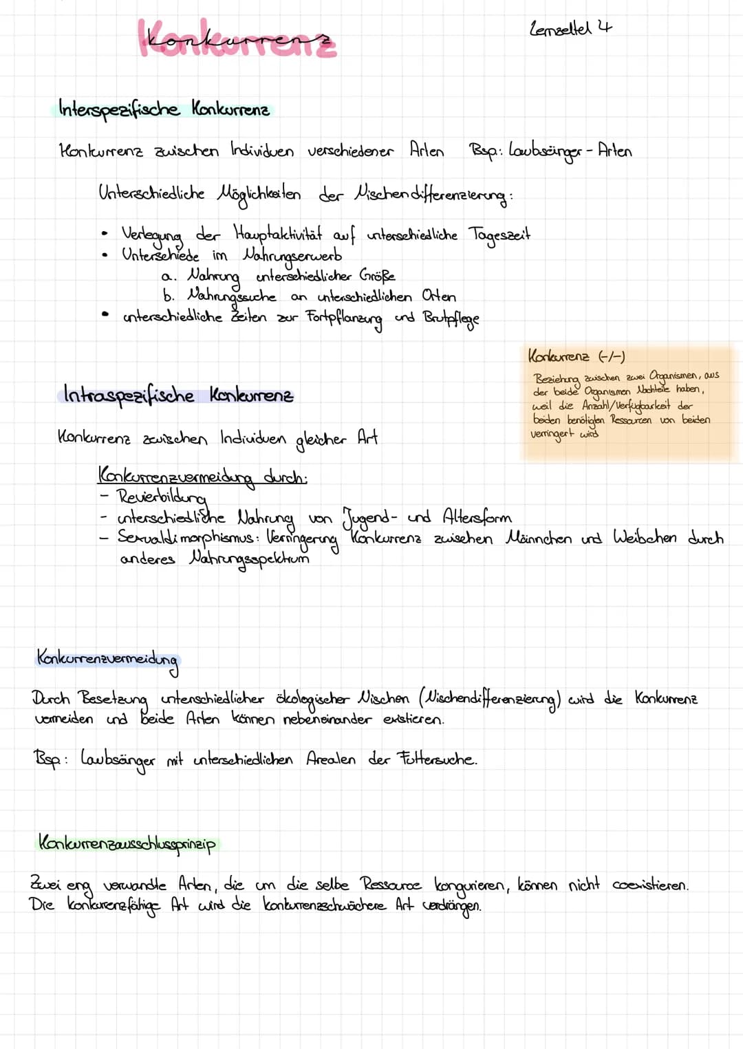 gemessene Vitalität
Pessimum
Minimum
(Tod)
Toleranzkurve
Optimum
Präferenzbereich
biotisch: griech. belebt.
1 Ökologische Potenz
Toleranzber