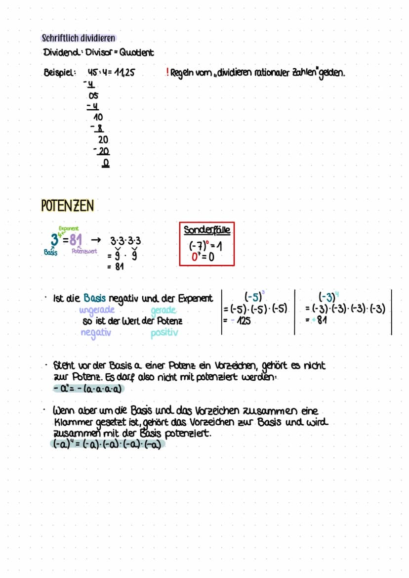 N= natürliche Zahlen (→nur ganze, positive Zahlen)
0; 1; 2; 3;....
Z= ganze Zahlen (→ alle ganzen
...;-2;-1; 0; 1; 2;....
RATIONALE ZAHLEN
Q