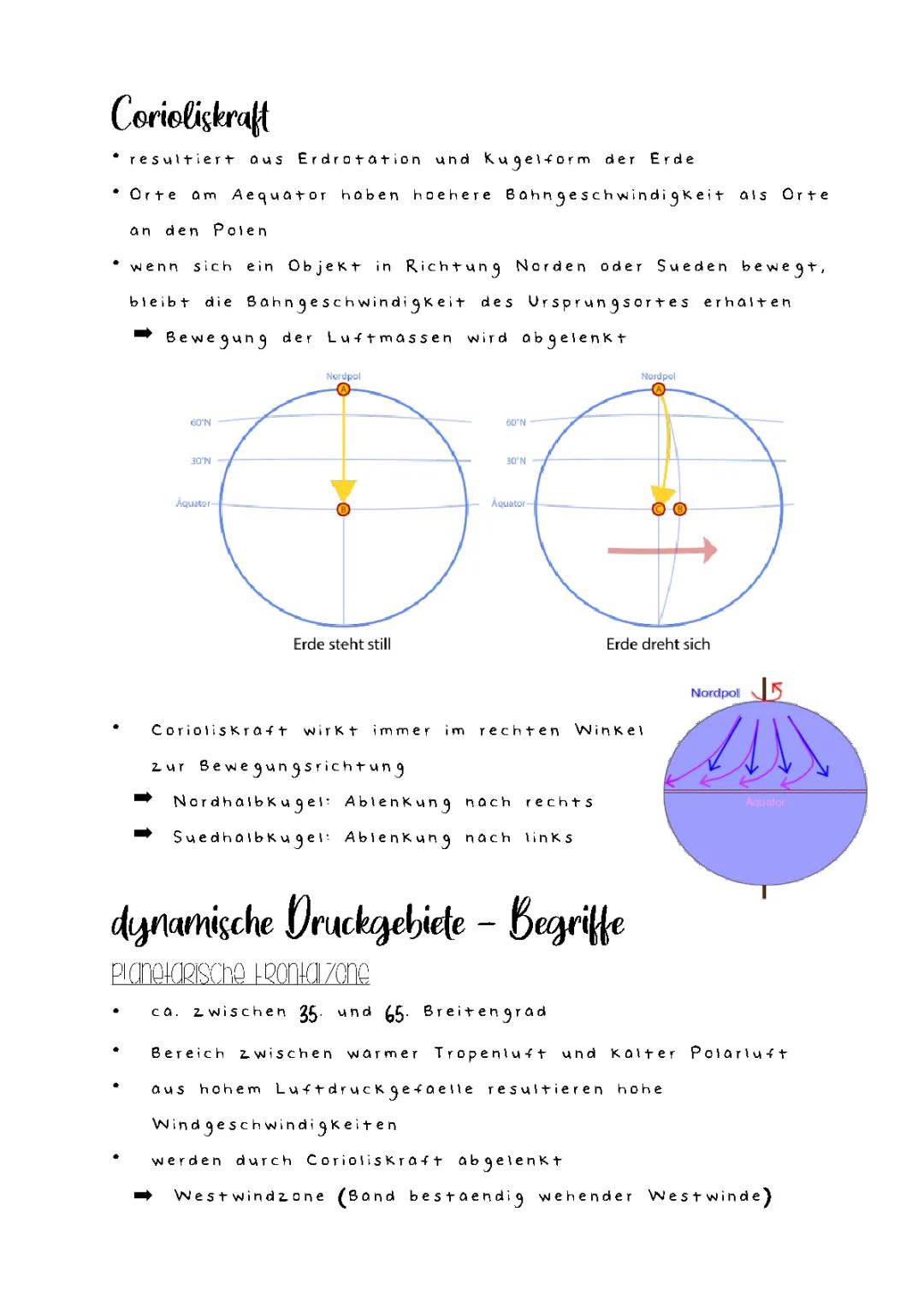 Corioliskraft einfach erklärt: Für Kinder - Jetstreams, Druckgebiete & Experimente