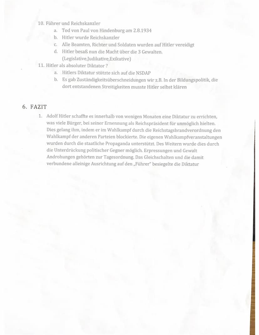 HITLERS MACHTERGREIFUNG
UND -FESTIGUNG
1930-1934
EIN IMPULSVORTRAG VON JOEL WÖLLENSTEIN Joel Wöllenstein
HITLERS MACHTERGREIFUNG UND
FESTIGU
