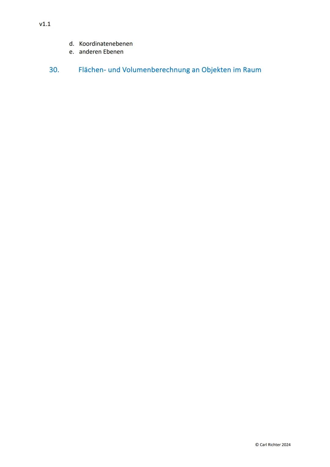 v1.1

# Mathematik Leistungskurs Abitur 2024
eine vollständige Themenliste

# 1. Analysis

1. Grundwissen:
a. Definitionsbereich
b. Werteber