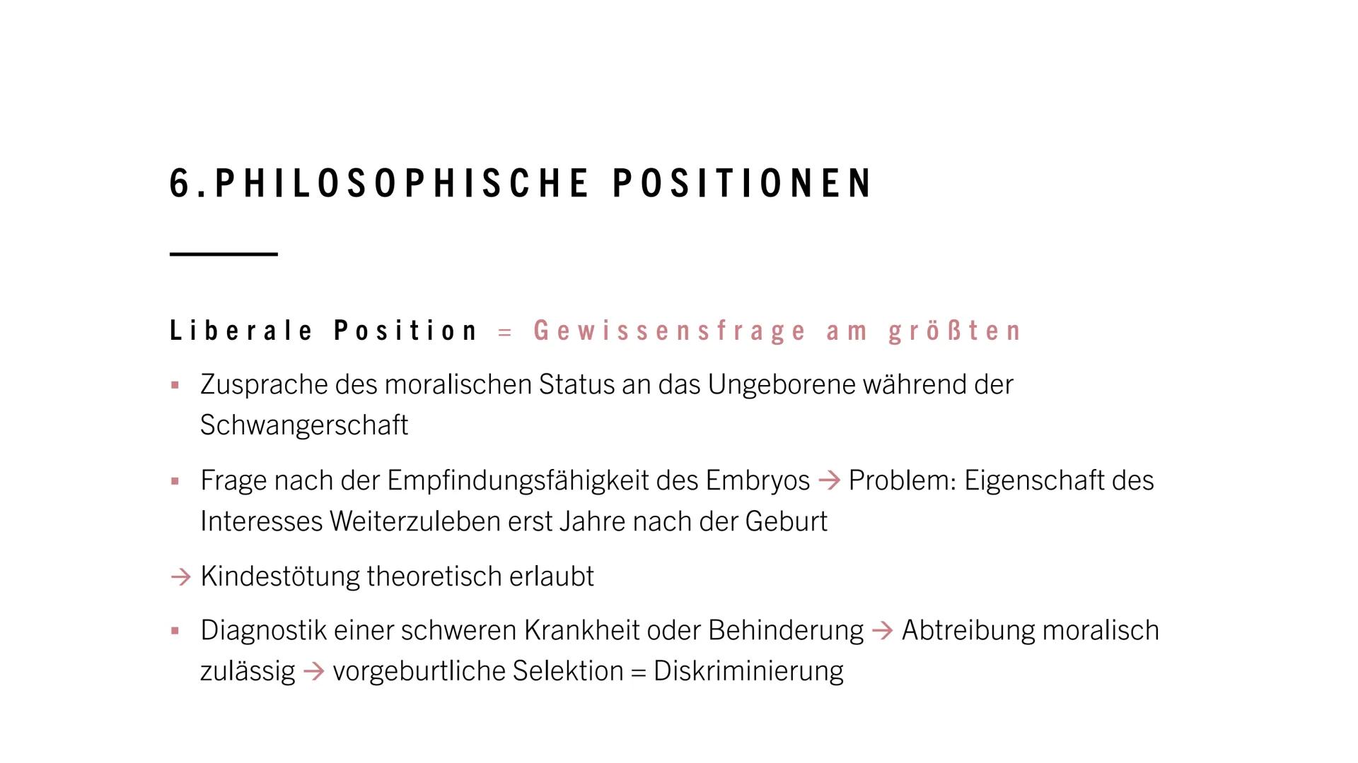 EMBRYO
12.SSW ABTREIBUNG
moralisch vertretbar?
HANNAH DE RIESE
IW12B INHALTSVERZEICHNIS
1. Allgemeines
2. Rechtliche Grundlagen
3. Gründe fü