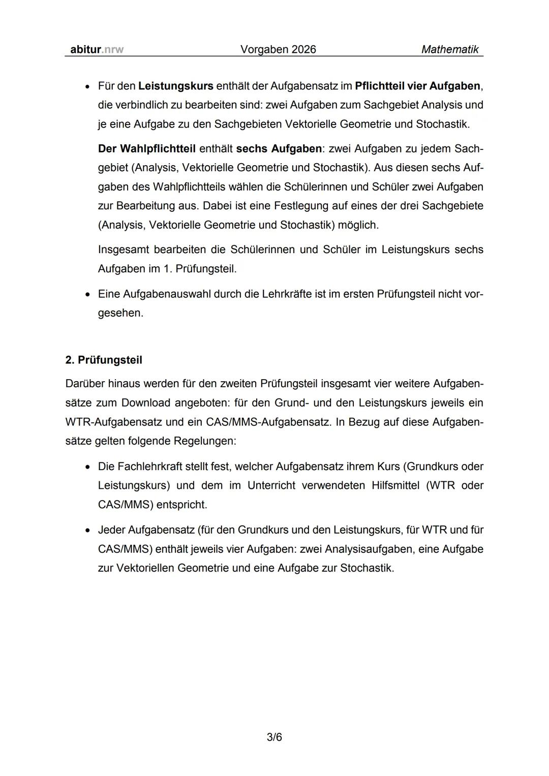 # MATHE
# ABITUR
2026
Mathe Grundkurs
Vorlagen + Lernzettel /Zusammenfassung --- OCR Start ---
abitur.nrw
Ministerium für
Schule und Bildung