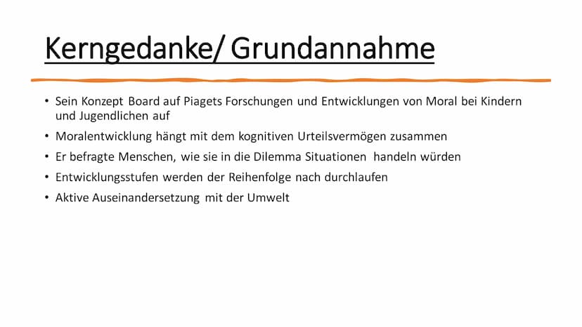 Lawrence Kohlberg Inhaltsverzeichnis
●
●
●
Moralentwicklung & Moralische und Politische Verhaltensweisen
Das Stufenmodell
Präkonventionelle 