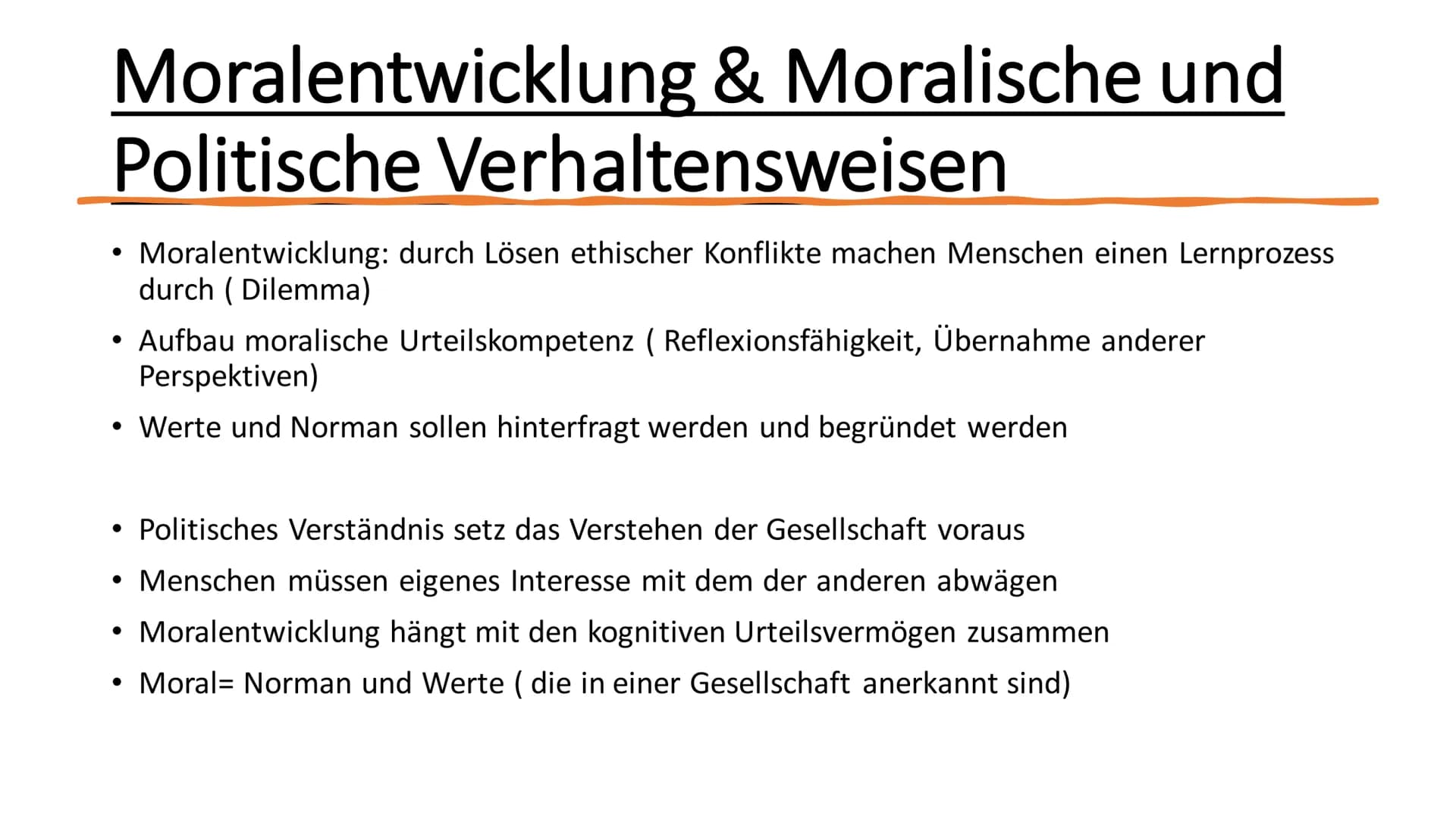 Lawrence Kohlberg Inhaltsverzeichnis
●
●
●
Moralentwicklung & Moralische und Politische Verhaltensweisen
Das Stufenmodell
Präkonventionelle 