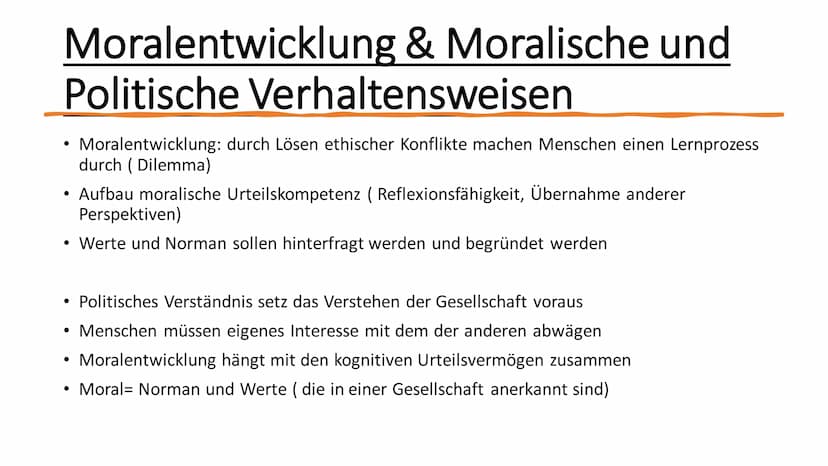 Lawrence Kohlberg Inhaltsverzeichnis
●
●
●
Moralentwicklung & Moralische und Politische Verhaltensweisen
Das Stufenmodell
Präkonventionelle 