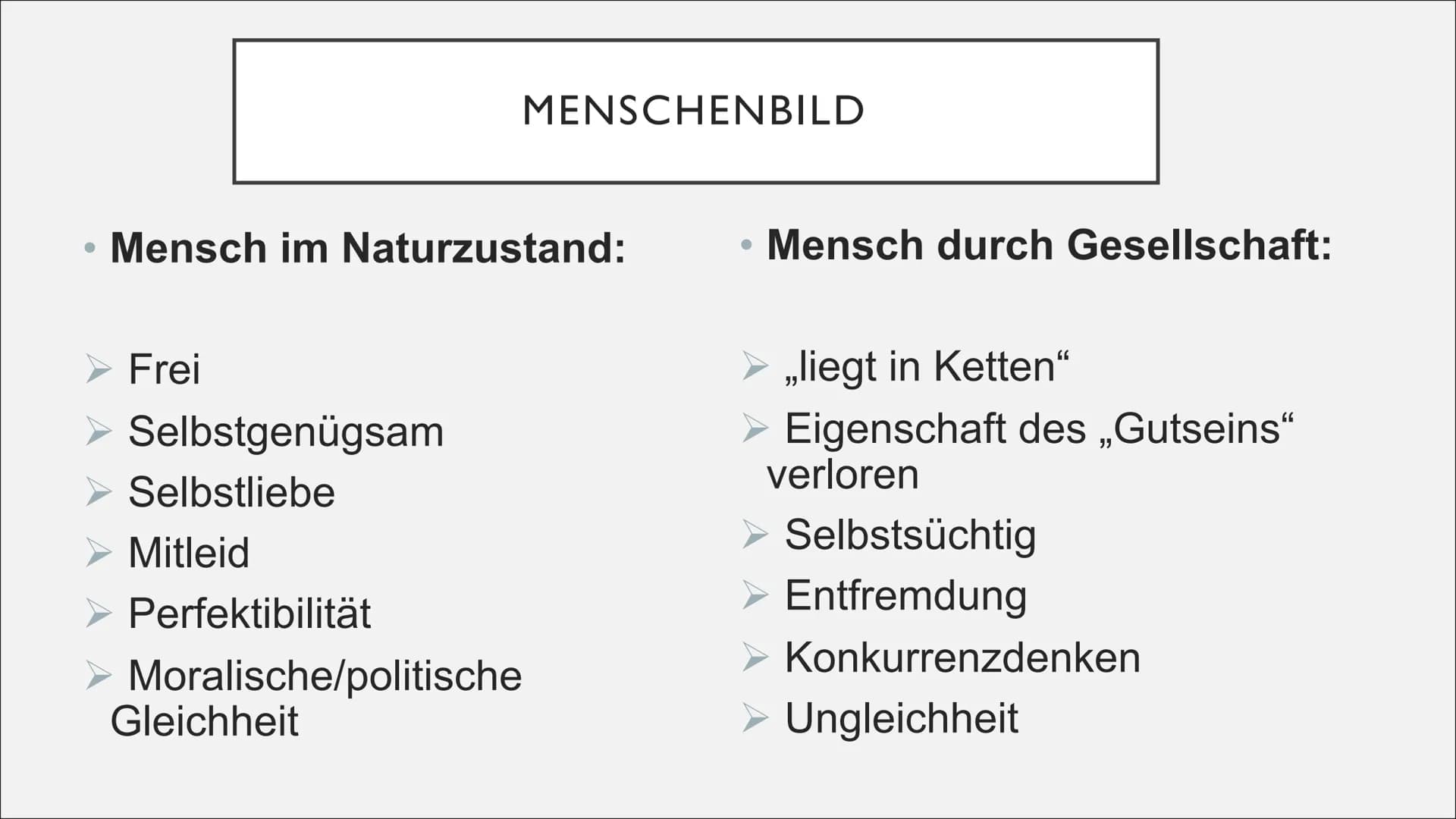 JEAN-
JACQUES
ROUSSEAU
Marie Basten 13S1 GLIEDERUNG
Allgemeines
Menschenbild
Politische Theorie
Bedeutung für die Nachwelt
• Anwendung ●
ALL