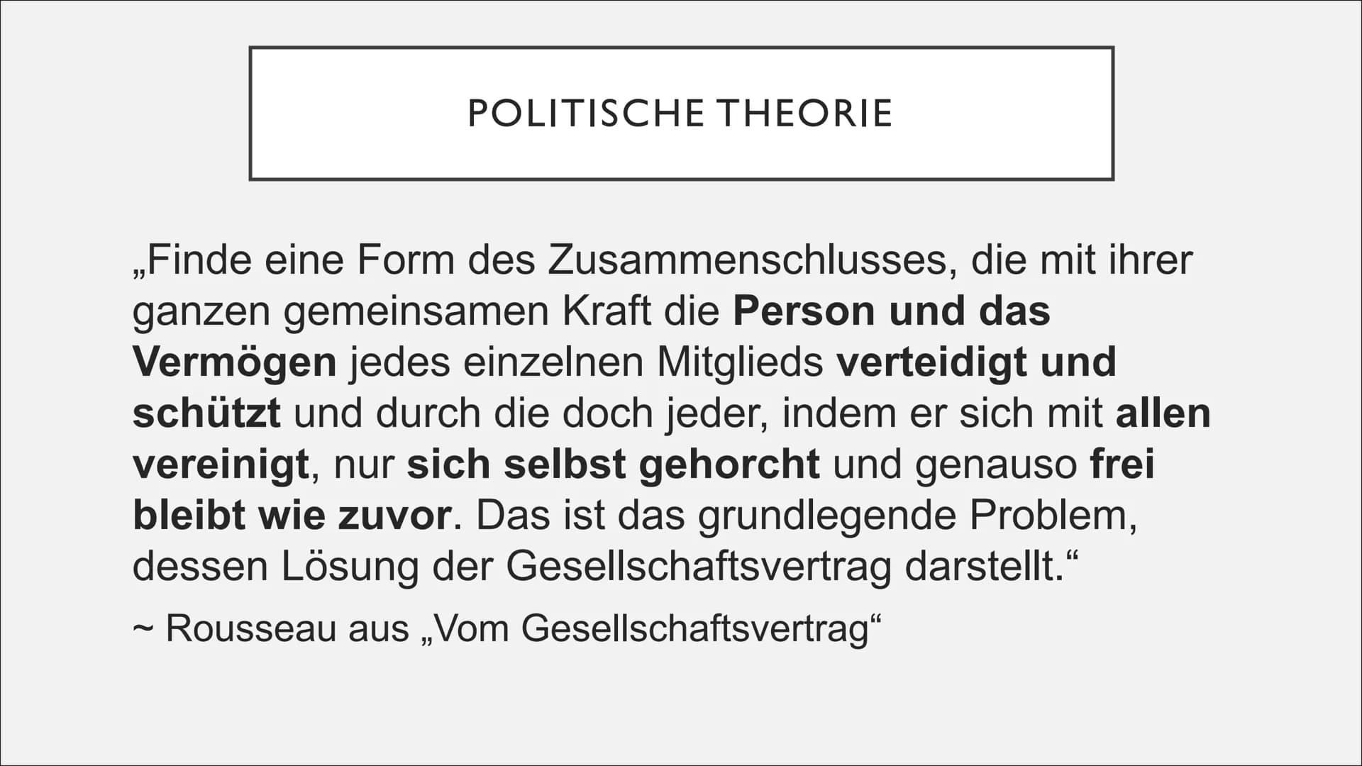 JEAN-
JACQUES
ROUSSEAU
Marie Basten 13S1 GLIEDERUNG
Allgemeines
Menschenbild
Politische Theorie
Bedeutung für die Nachwelt
• Anwendung ●
ALL