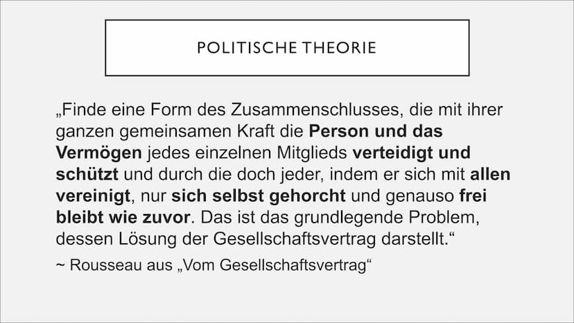 JEAN-
JACQUES
ROUSSEAU
Marie Basten 13S1 GLIEDERUNG
Allgemeines
Menschenbild
Politische Theorie
Bedeutung für die Nachwelt
• Anwendung ●
ALL