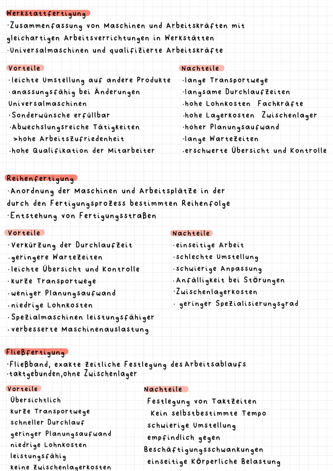 Produktionsprozess als Kernprozess
Prozess: Reihe von Aktivitäten, die eine Eingabe in ein
Ergebnis verwandelt
PROZESS DER
Leistungserstellu