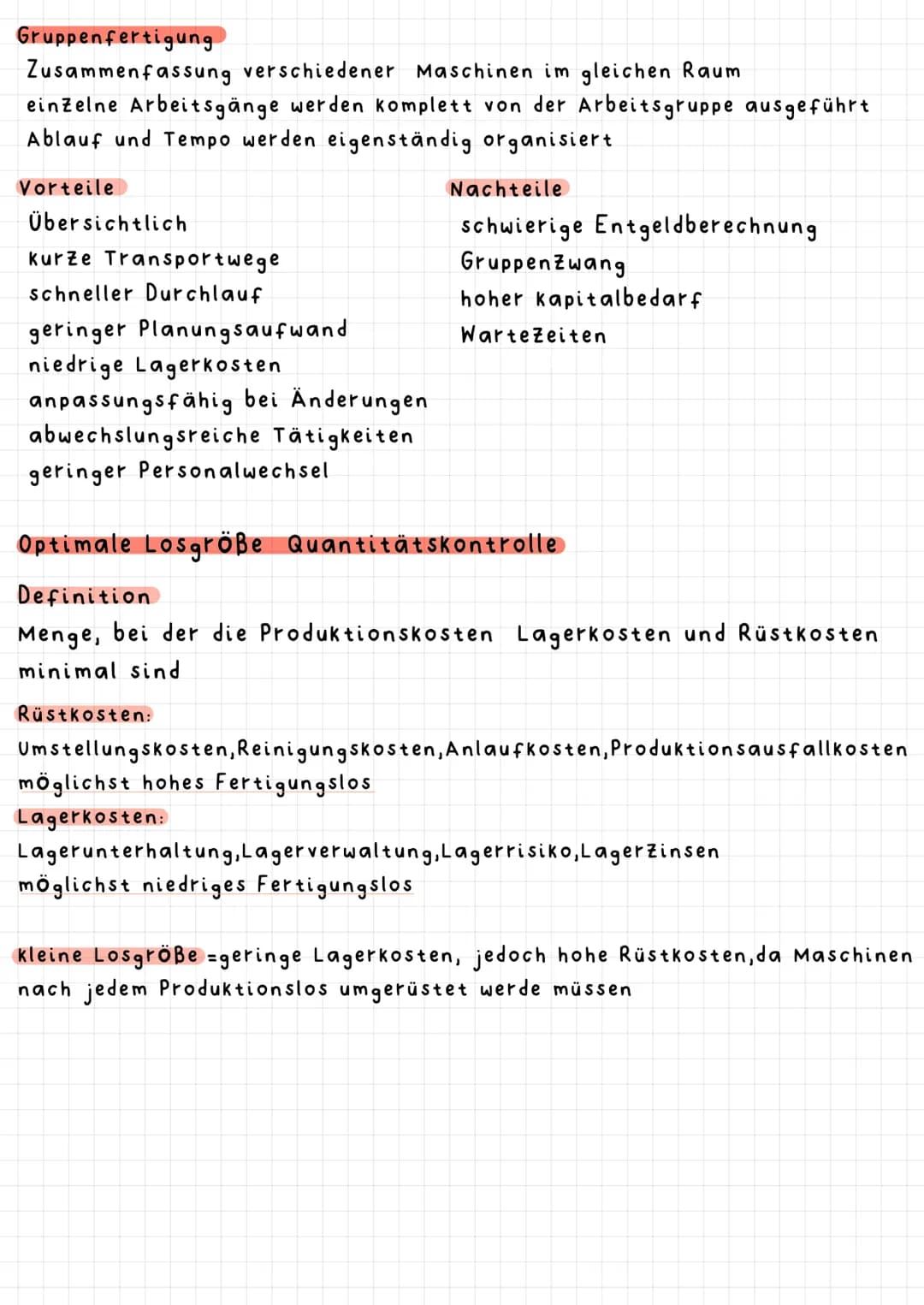 Produktionsprozess als Kernprozess
Prozess: Reihe von Aktivitäten, die eine Eingabe in ein
Ergebnis verwandelt
PROZESS DER
Leistungserstellu