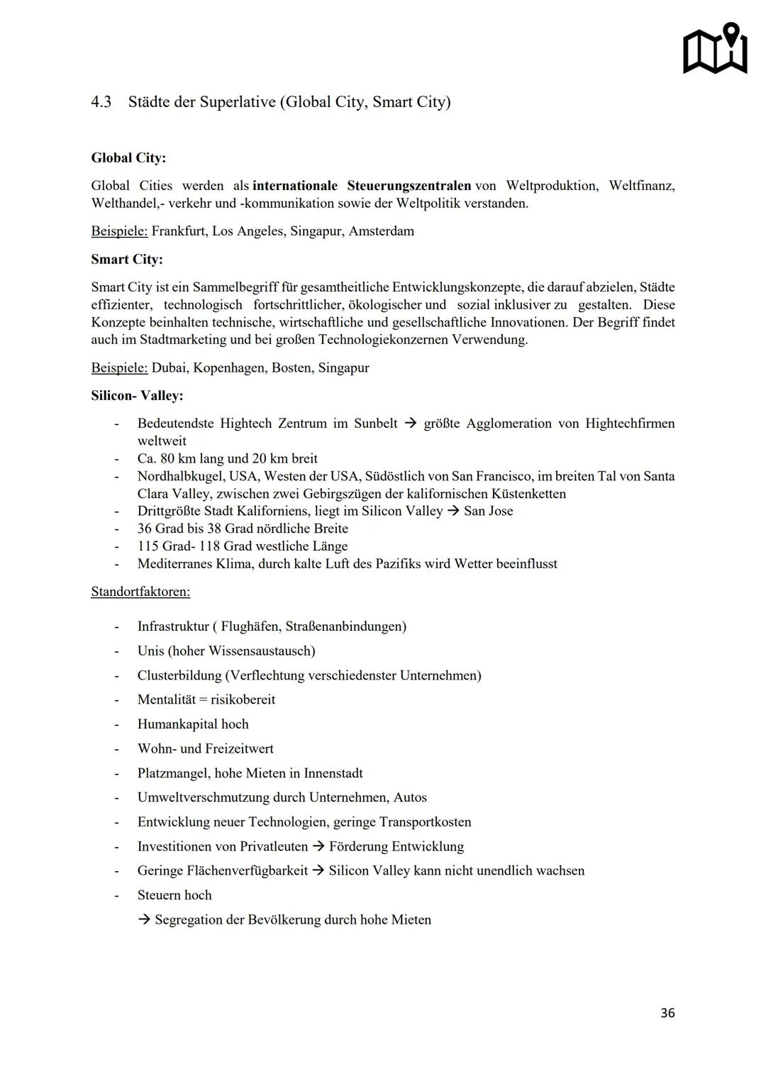 mi
Erdkunde ABI 2023 Inhaltsverzeichnis
1 Kurshalbjahr: Siedlungsentwicklung und Raumplanung
1.1 Stadtentstehung und Epochen der Stadtentwic