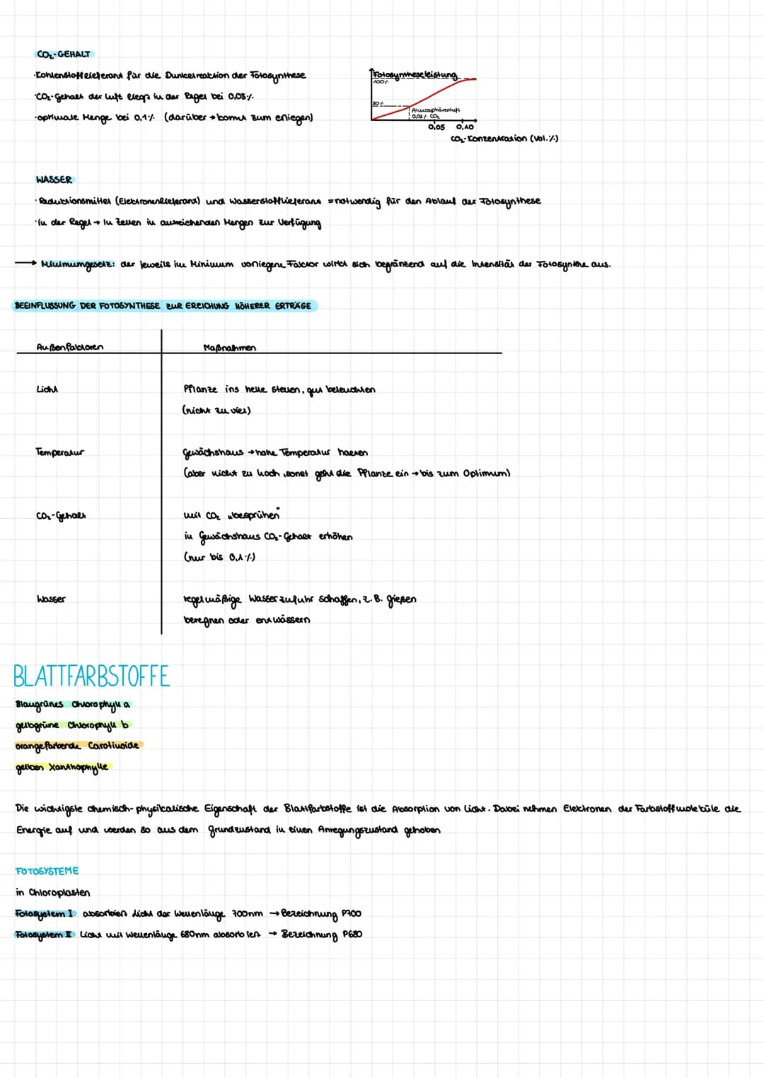 AUTOTROPHE ASSIMILATION
FOTOSYNTHESE
BEDEUTUNG
Bildung Nahrungsgrundlaage & Voraussetzung für das Leben aller Organismen → Sauerstoff
I
Folo