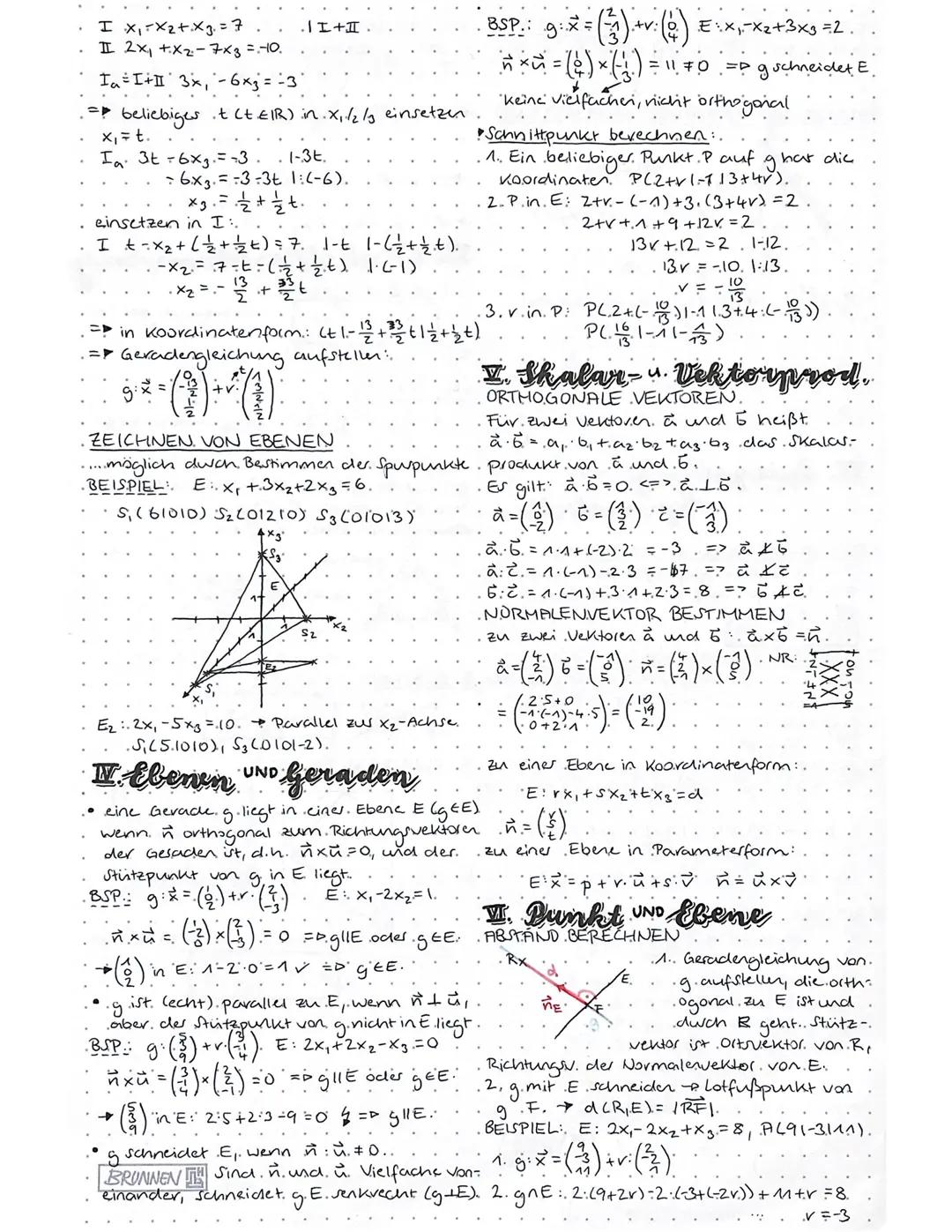 I. Geraden IM. Raum
GERADEN GLEICHUNGEN
(EEIR).
8: x² = ₂2²₁ +²₁
Stützvektor Para Richtungsvektor
AUFSTELLEN: 1. Anhand zwei gegebenes Pun-
