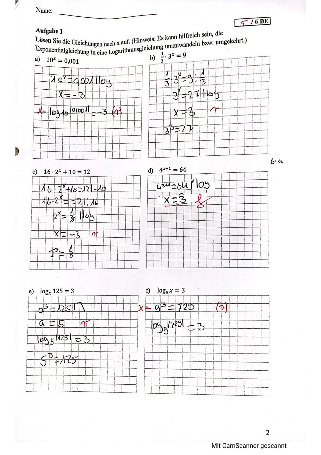 | Erreichte BE | Prozent | Noten-
punkte |
| ----------- | ----------- | ----------- |
| 54 / 59 | 92 % | 14P lda |

Mit CamScanner gescannt