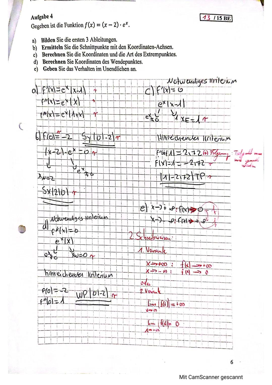 | Erreichte BE | Prozent | Noten-
punkte |
| ----------- | ----------- | ----------- |
| 54 / 59 | 92 % | 14P lda |

Mit CamScanner gescannt