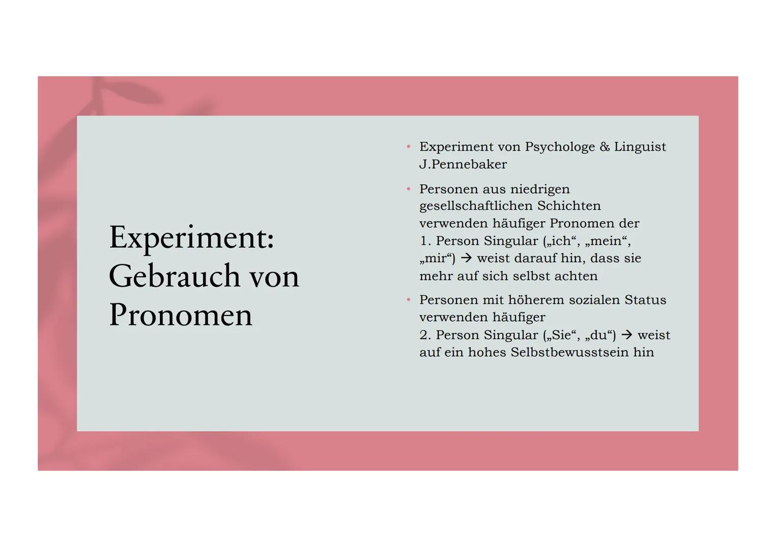 Sprache. Denken:
Wirklichkeit..
Die Denkschulen der Universalisten
und der Relativisten & die aktuellen
Auswirkungen
Präsentation von:
Wiebk