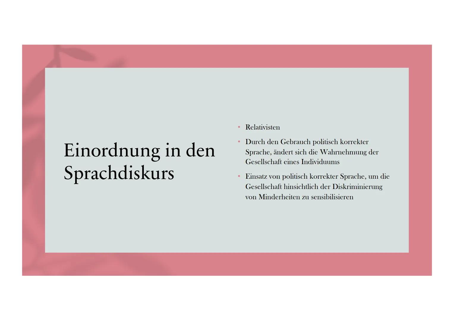 Sprache. Denken:
Wirklichkeit..
Die Denkschulen der Universalisten
und der Relativisten & die aktuellen
Auswirkungen
Präsentation von:
Wiebk