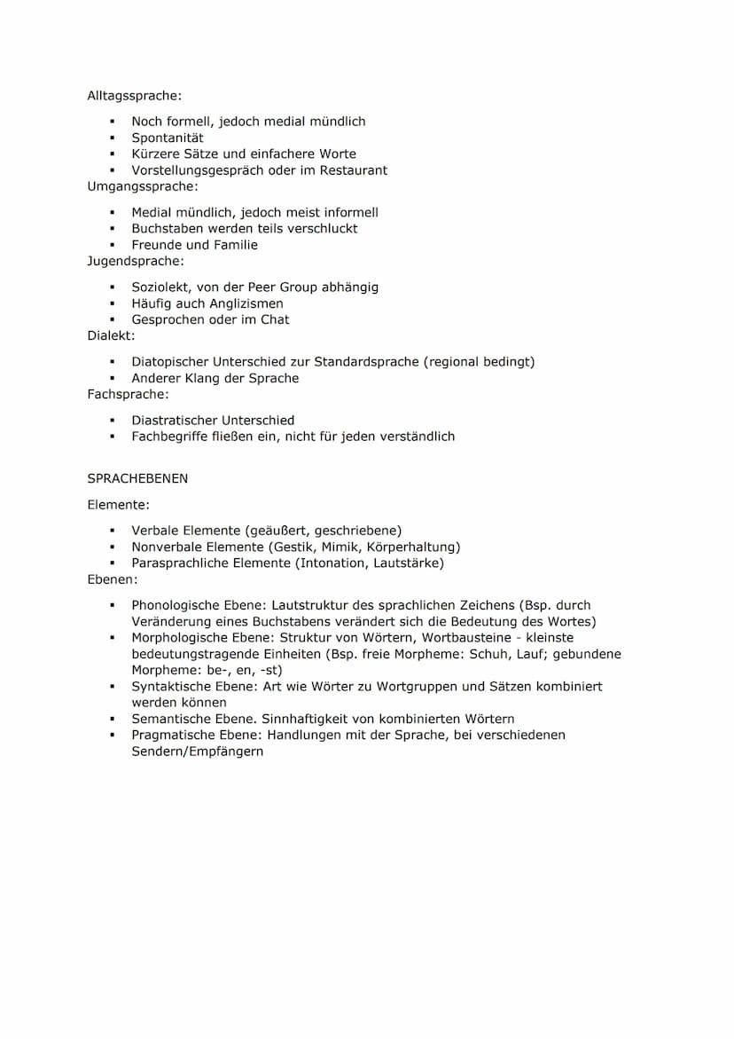 Themenbereich 1: Sprache
Thema 1: Spracherwerbsmodelle und -theorien
ZWEI PERSPEKTIVEN DES SPRACHERWERBS
1. Phylogenese: Der Spracherwerb de