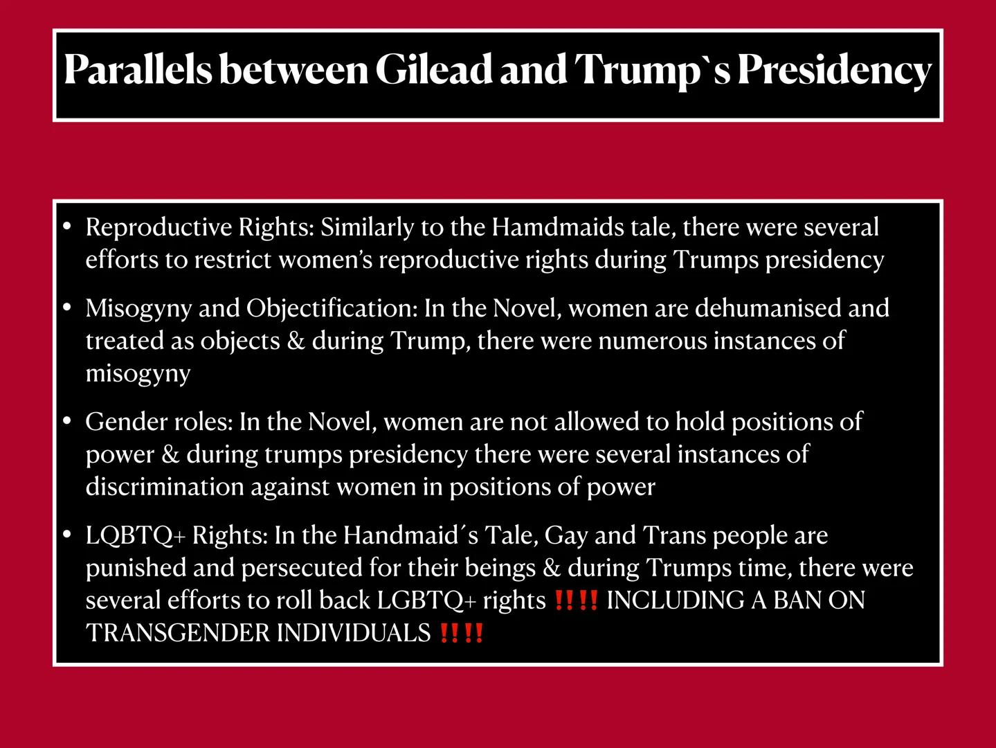 The Handmaid's Tale ●
●
●
Introduction
Written and published by the Canadian author Margaret
Atwood in 1985
Set in the near future
Republic 