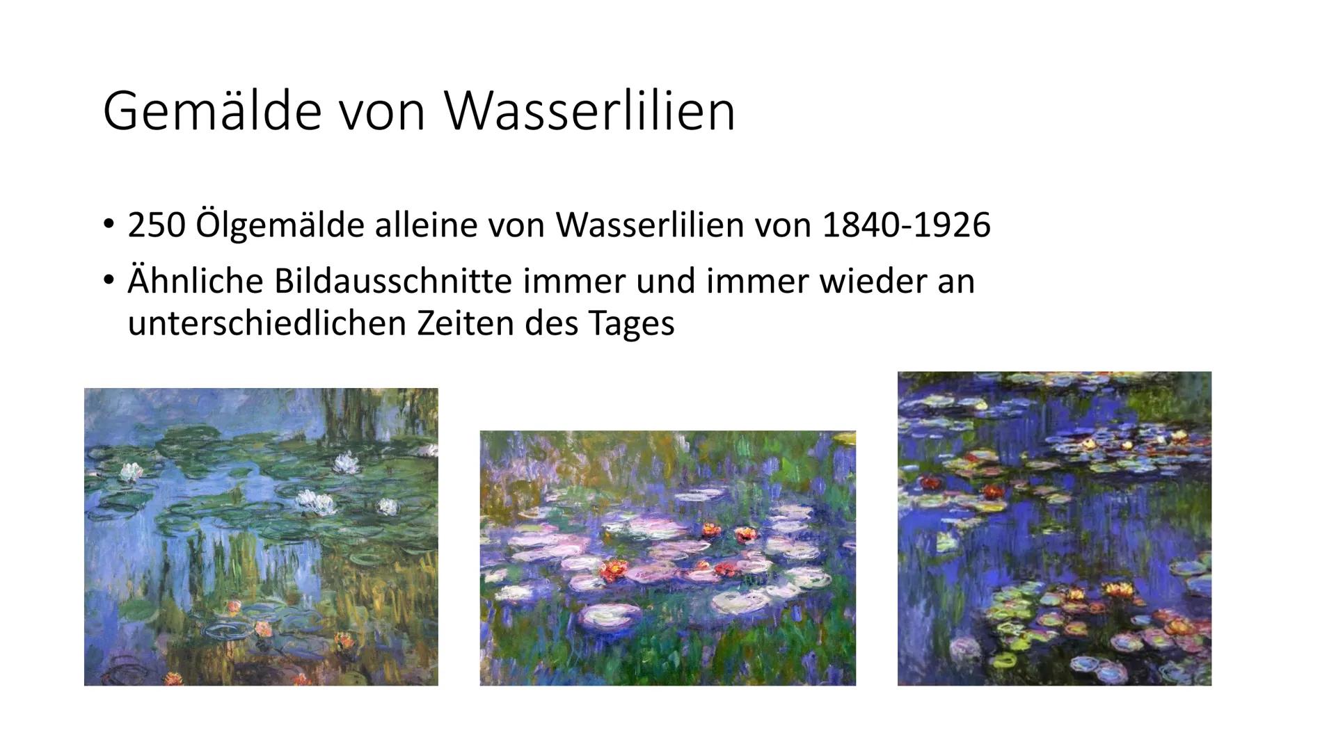 (Oscar)Claude Monet
Französischer Impressionist Weg im Garten Giverny (1902) Über Claude Monet
• Am 14. November 1840 in Paris geboren
• t 5