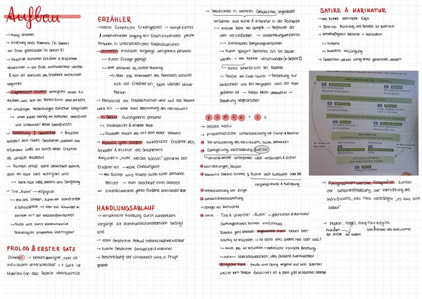 STIL&SPRACHE
Sprache: nüchtern, nicht prätentiös, klar, objektbezogen
→ Begriffe & Wortfelder (Wirklichkeit, Spiegel u.a) um Texte zu strukt