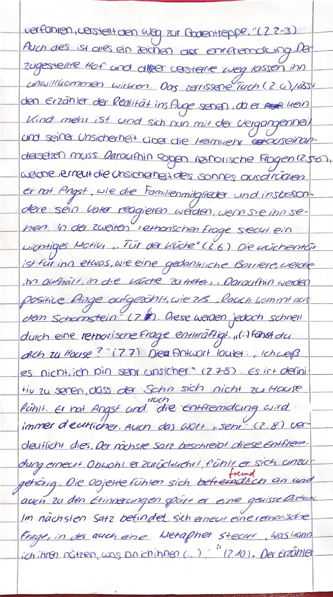 Interpretation Franz Kafka Heimkehr
Die Parabel, Heimkenr" von Franz Kafka, aus dem
Jahre 1920, handelt von einem Sann, der nach langer.
Abw