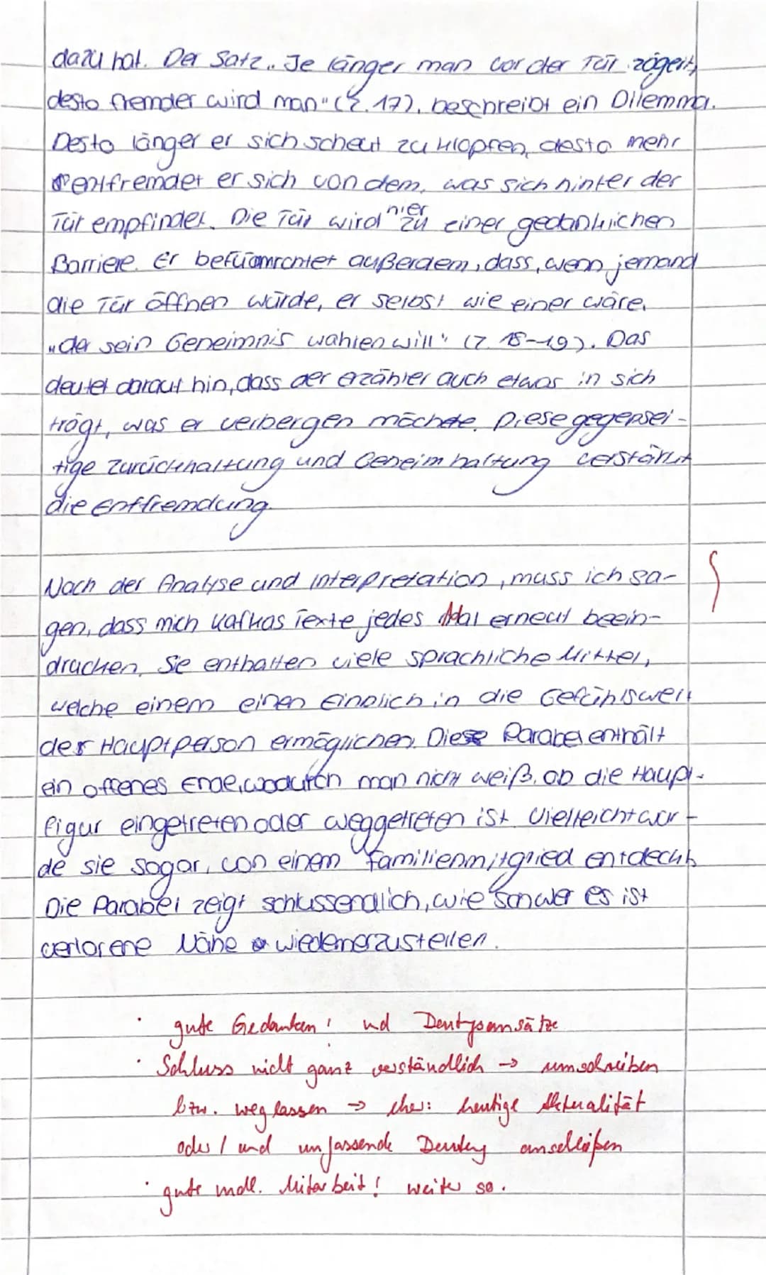 Interpretation Franz Kafka Heimkehr
Die Parabel, Heimkenr" von Franz Kafka, aus dem
Jahre 1920, handelt von einem Sann, der nach langer.
Abw