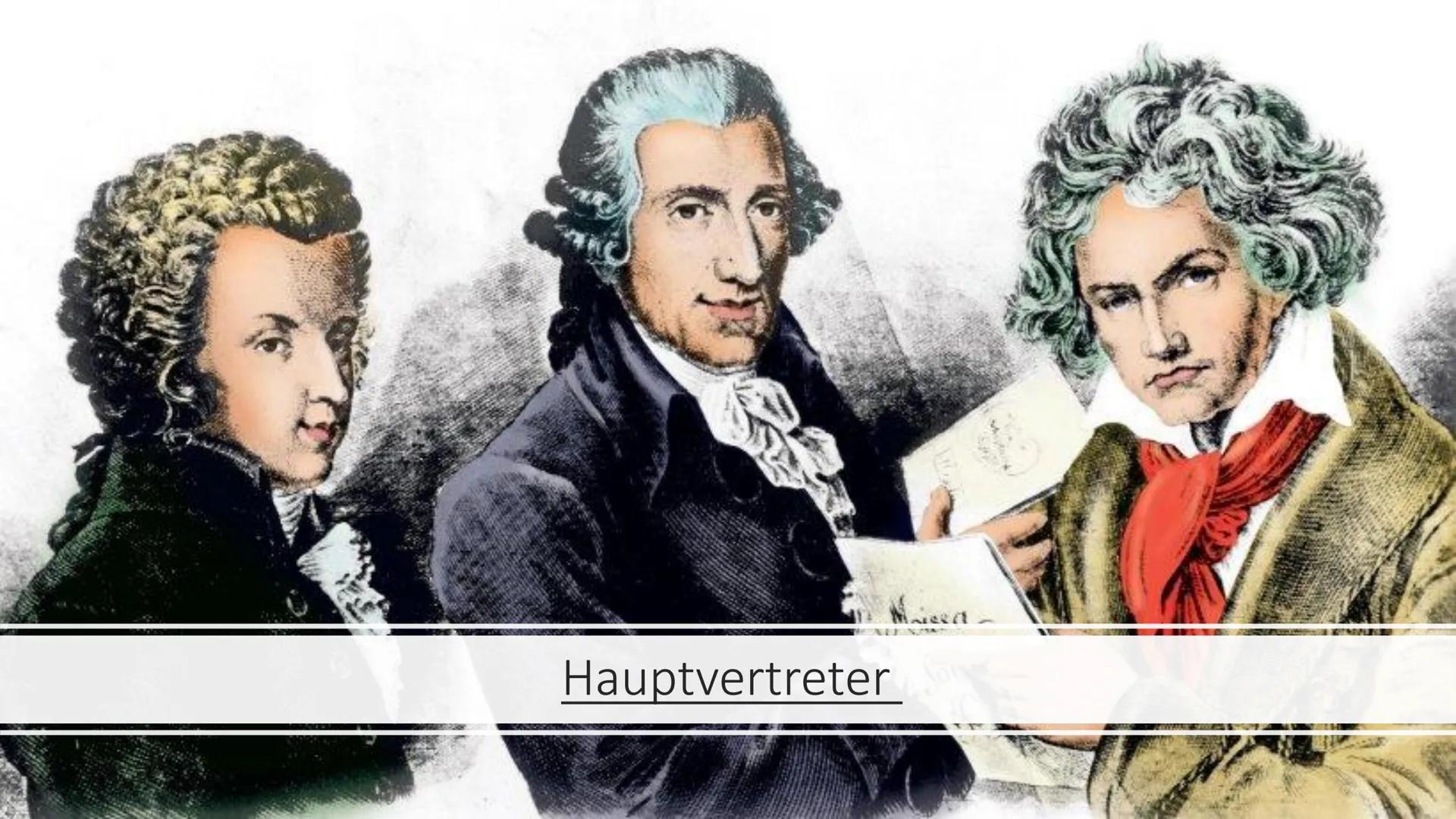 Wiener Klassik
T Inhaltsverzeichnis
• Allgemeines
Geschichtliche Ereignisse
Frühklassik
Musikalische Merkmale
●
Sonatenhauptsatzform
• Warum