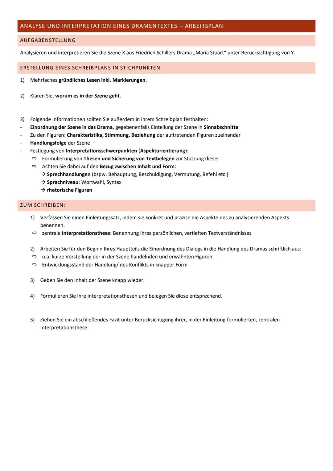 THEMA: SZENENANALYSE
1. Allgemeine Daten
2. Merkmale des Werkes
3.
Die Akte Maria Stuart
4. Charaktere
1. ALLGEMEINE DATEN
MARIA STUART – SC