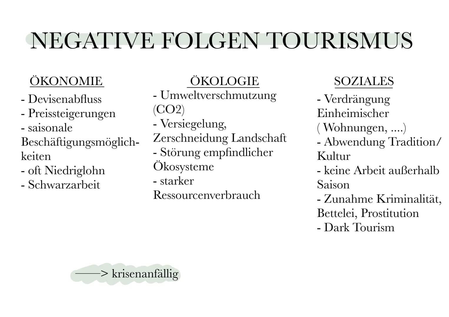 TOURISMUS
die krisenanfälligste Wirtschaftsbranche weltweit GLIEDERUNG
1. Was ist Tourismus?
2. Haupttourismusarten
3. Touristisches Potenzi