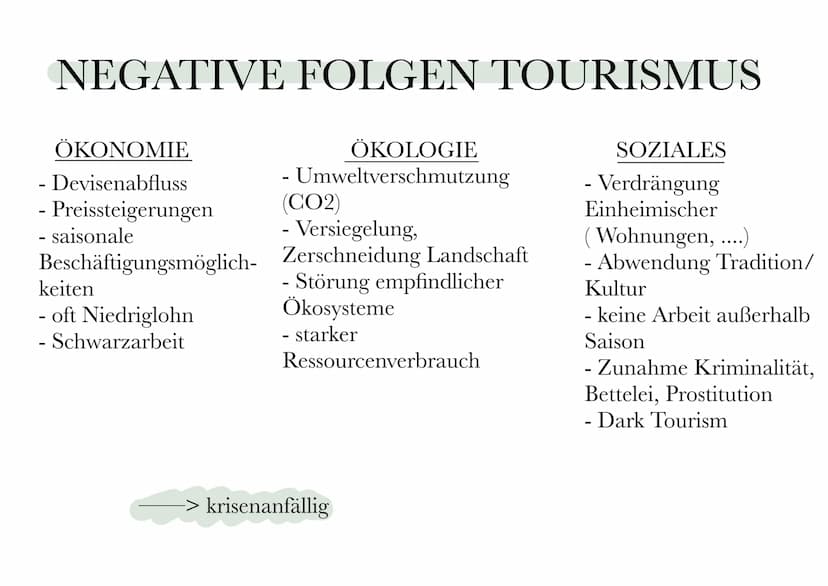 TOURISMUS
die krisenanfälligste Wirtschaftsbranche weltweit GLIEDERUNG
1. Was ist Tourismus?
2. Haupttourismusarten
3. Touristisches Potenzi