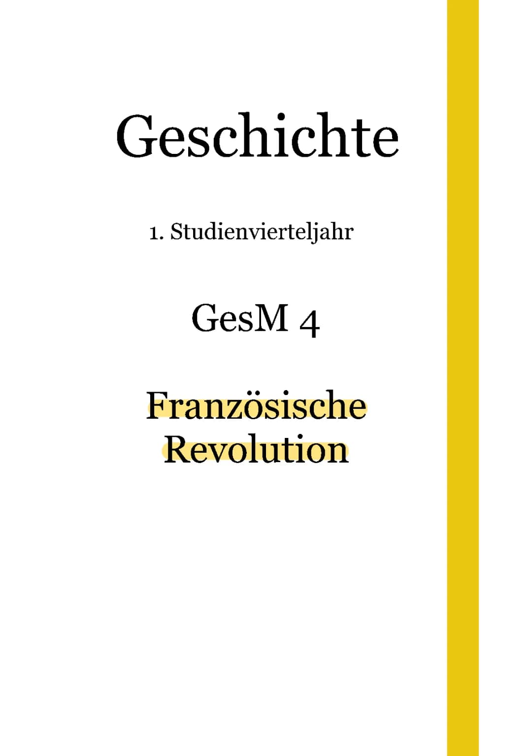 Französische Revolution
