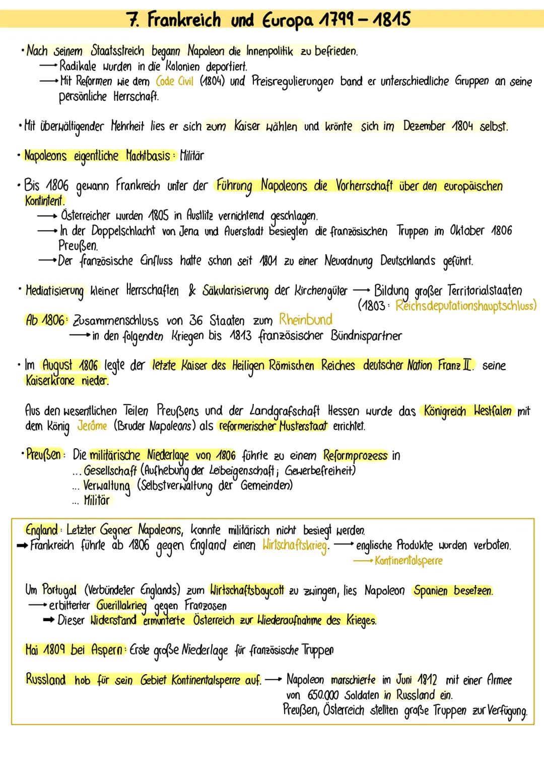 Geschichte
Studienvierteljahr
GesM 4
Französische
Revolution 1. Ursachen der Französischen Revolution
1.1 Die Philosophie der „Aufklärung"
•