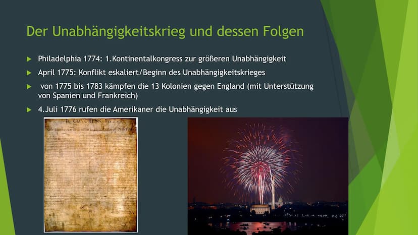 Die Boston Tea Party
Ein Vortrag von Finn Meyer Gliederung
> Die Vorgeschichte
Der Steuer- und Zollstreit
Der Tea Act
➤ Die Boston Tea Party