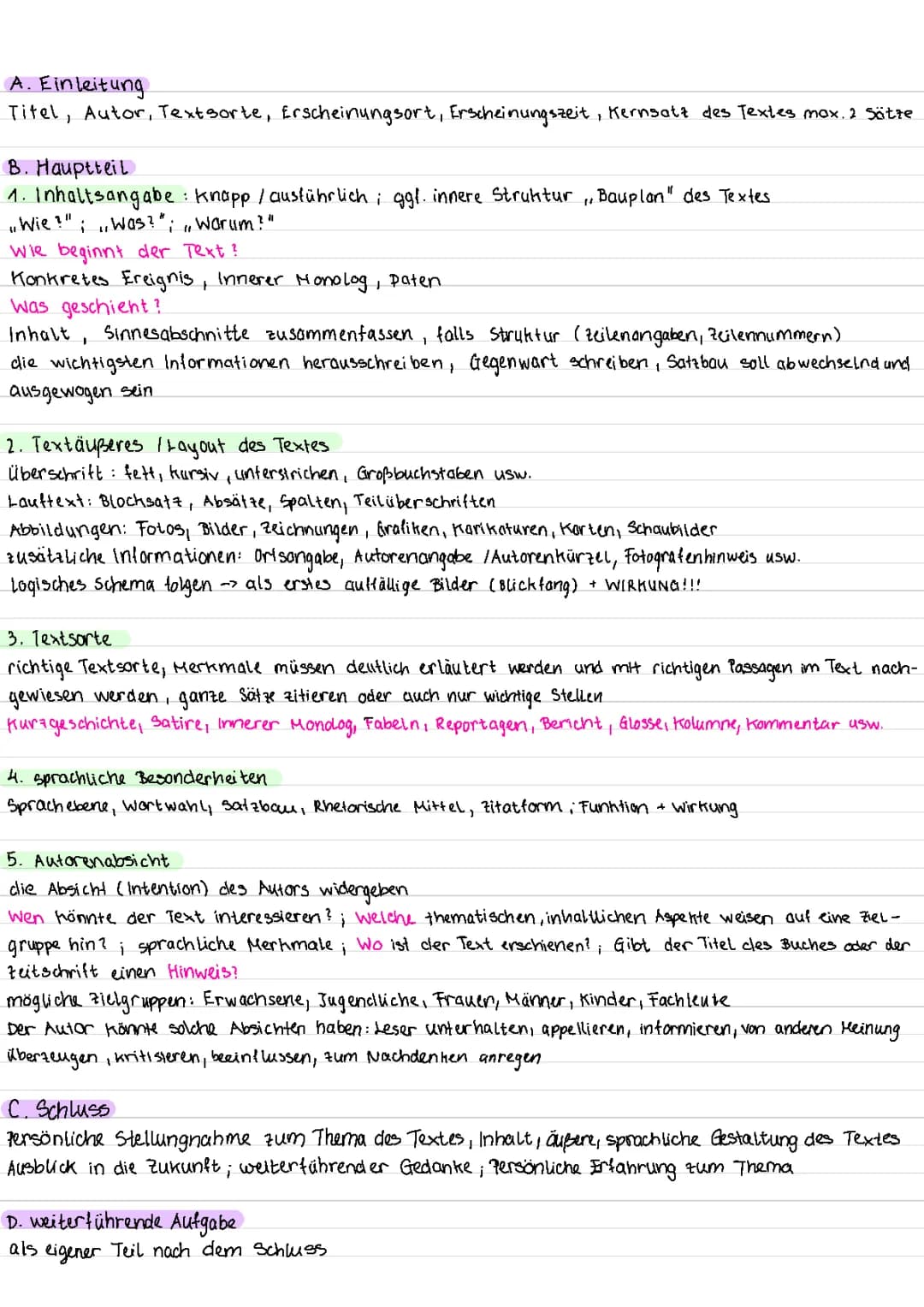 Deutsch Abschlussprüfung Realschule: Übungen, PDFs & Tipps