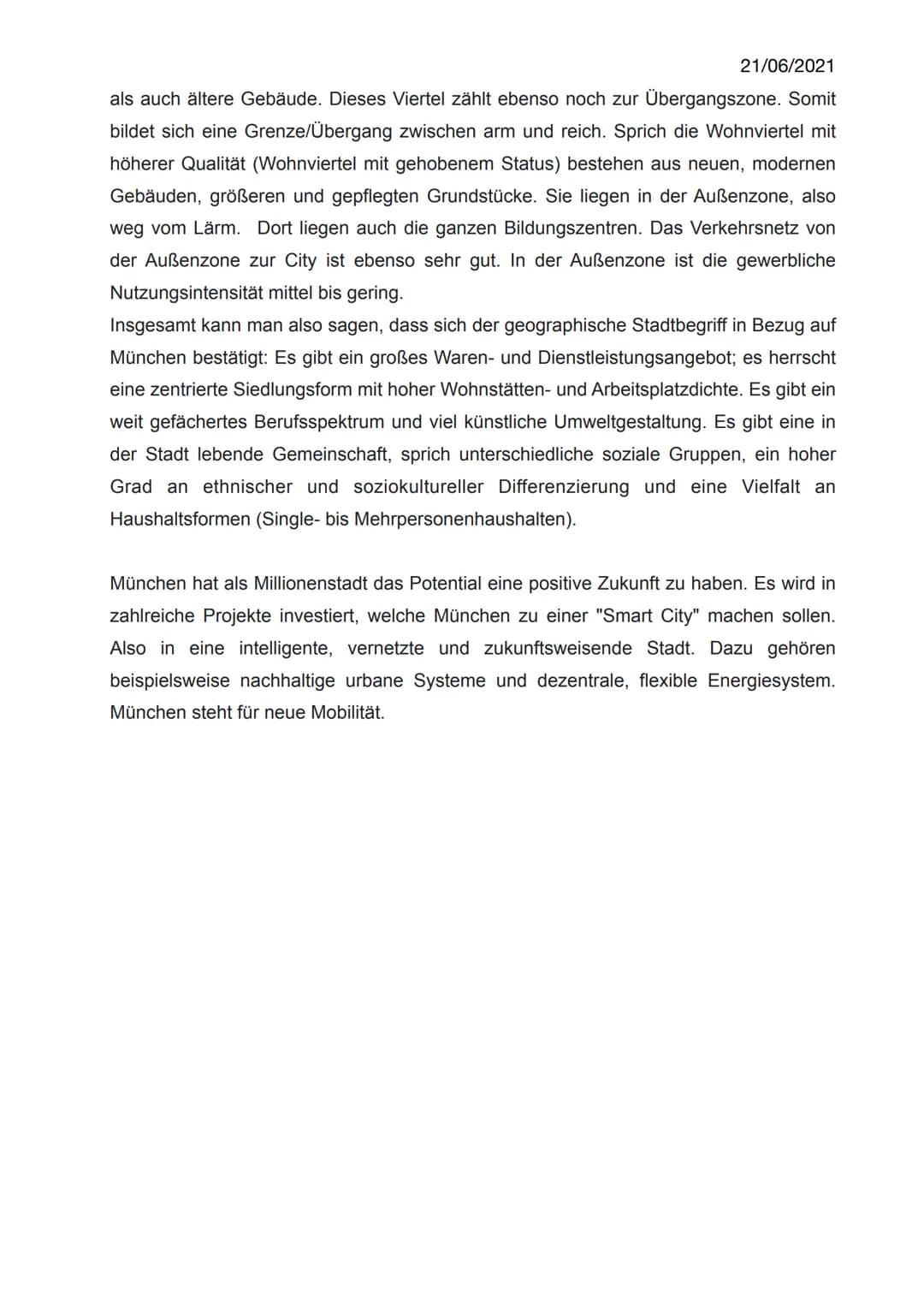 Analyse von städtischen Räumen
Raumbeispiel: München
21/06/2021
München liegt im Bundesland Bayern im südlichen Teil von Deutschland. Münche