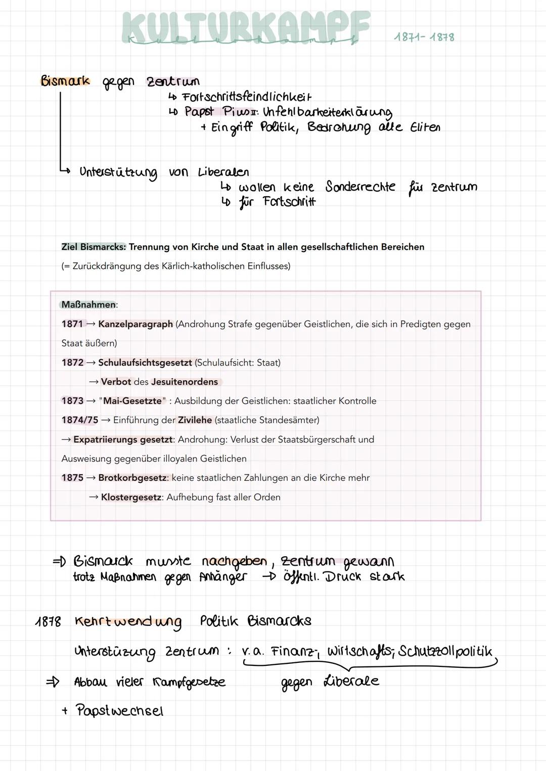 # VORGESCHICHTE

Reichseinigungskriege:

1864

1.  Deutsch-Dänischer
Krieg

18,66

durch Emser-Depesche,
cliplomatische Provokation

1870/71