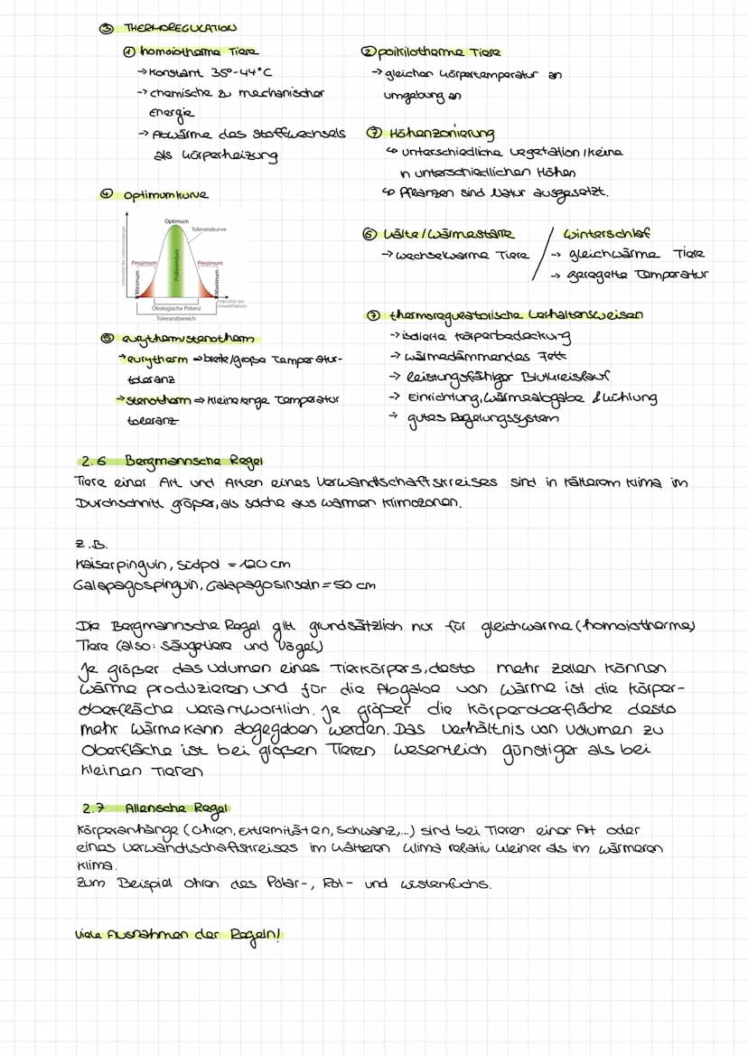 2. ökologie
2.1. Grundbegriffe
1. ABIOTISCHE UMWELTFAKTOREN
→ Temperatur, Cicht, Wasser, pll-wert,...
->Faktoren der belebten Umwelt, des Le