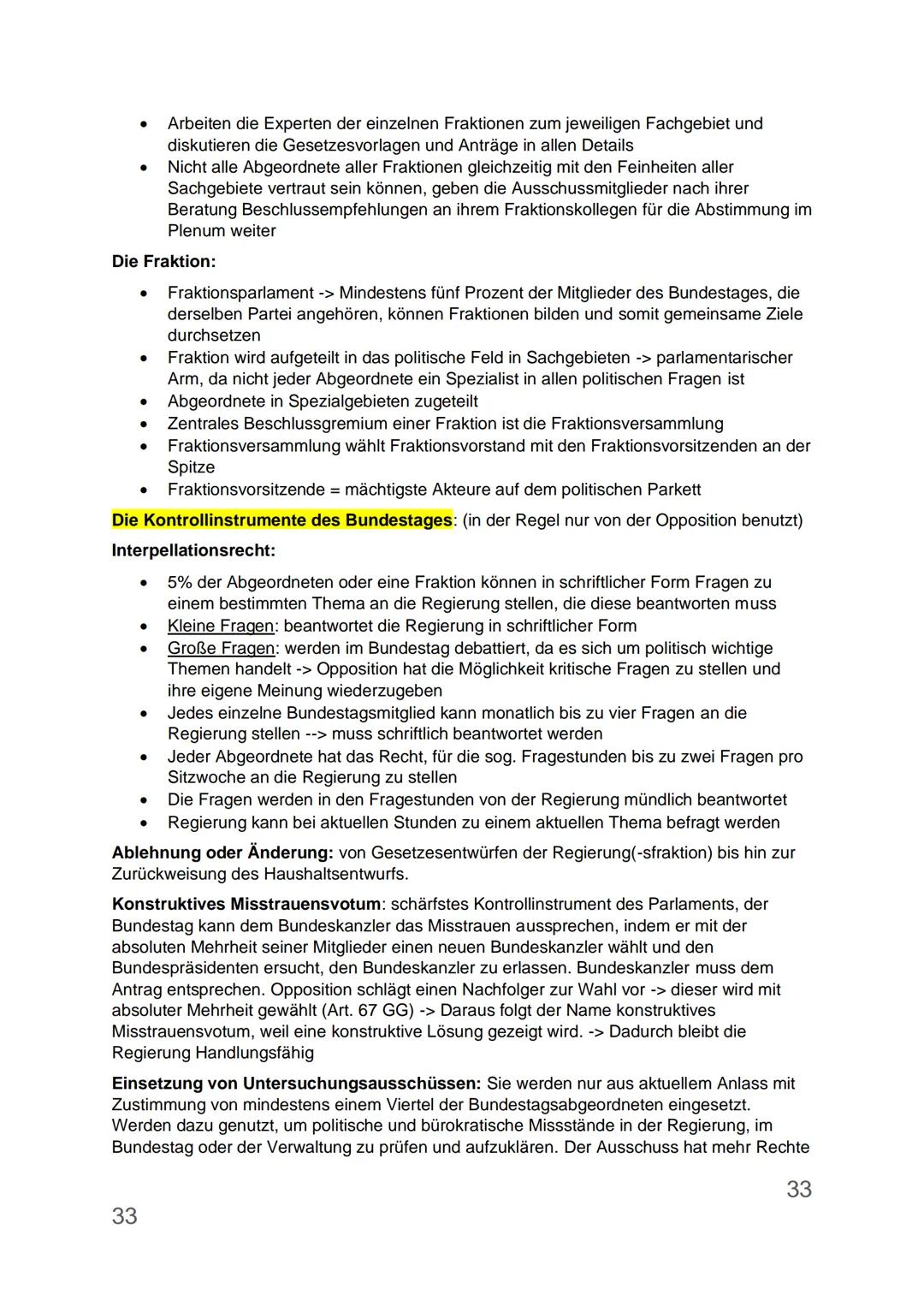 Sozialkunde Abitur Lernzettel
Parteien:
CDU: Christlich Demokratische Union Deutschland
CSU: Christlich Soziale Union (nur in Bayerin vertre