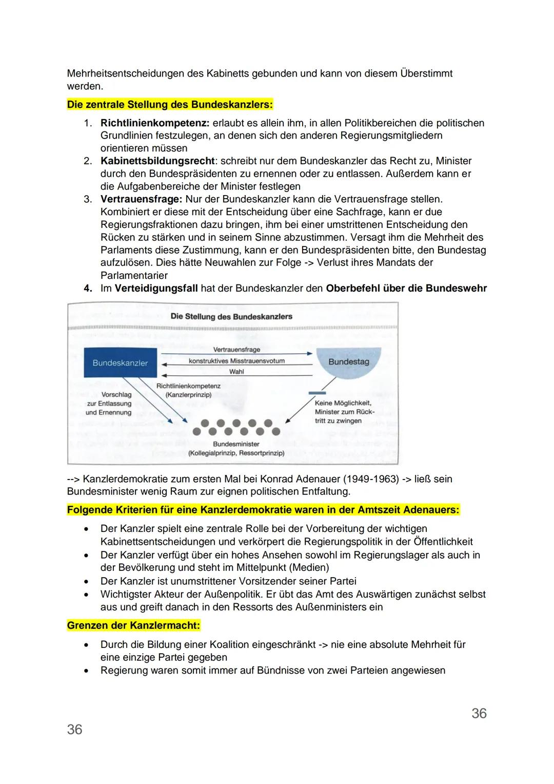 Sozialkunde Abitur Lernzettel
Parteien:
CDU: Christlich Demokratische Union Deutschland
CSU: Christlich Soziale Union (nur in Bayerin vertre