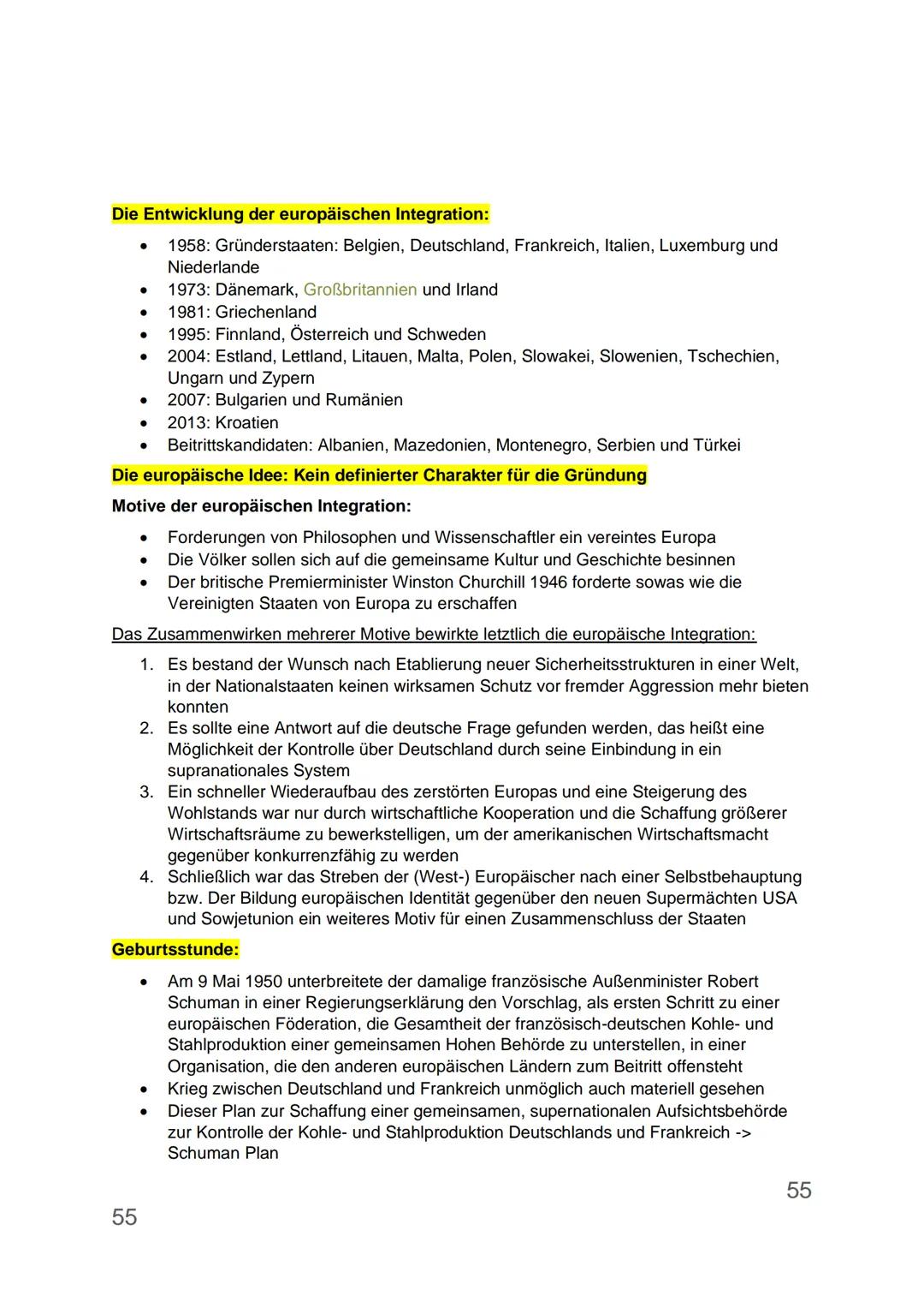 Sozialkunde Abitur Lernzettel
Parteien:
CDU: Christlich Demokratische Union Deutschland
CSU: Christlich Soziale Union (nur in Bayerin vertre