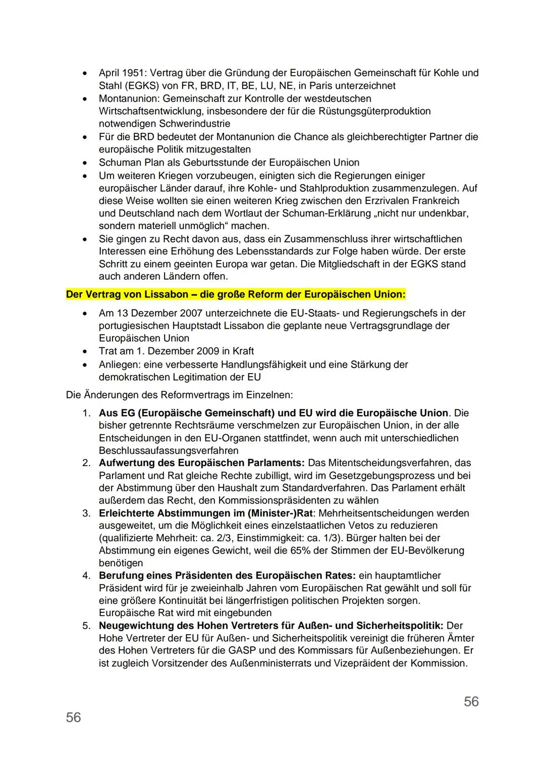 Sozialkunde Abitur Lernzettel
Parteien:
CDU: Christlich Demokratische Union Deutschland
CSU: Christlich Soziale Union (nur in Bayerin vertre