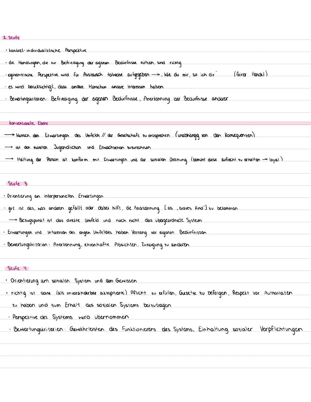 KOHLBERG
KERNGEDANKE
Lawrence Kohlberg (Psychologe und Professor für Erziehungswissenschaften) veröffentlicht.
· Stufenmodell zur Moralentwi
