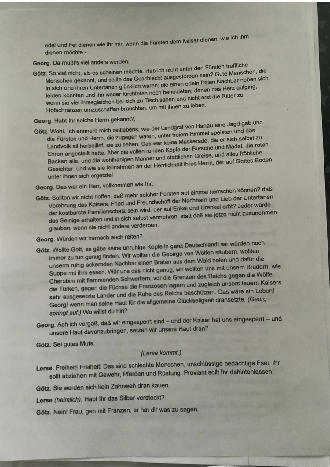 11de1
Name:
Note:
Arbeitsauftrag:
Kursarbeit im Grundkurs Deutsch
03.05.2021
Analysiere die Szene ,,Saal." des 3. Aktes (S. 79 unten bis S. 