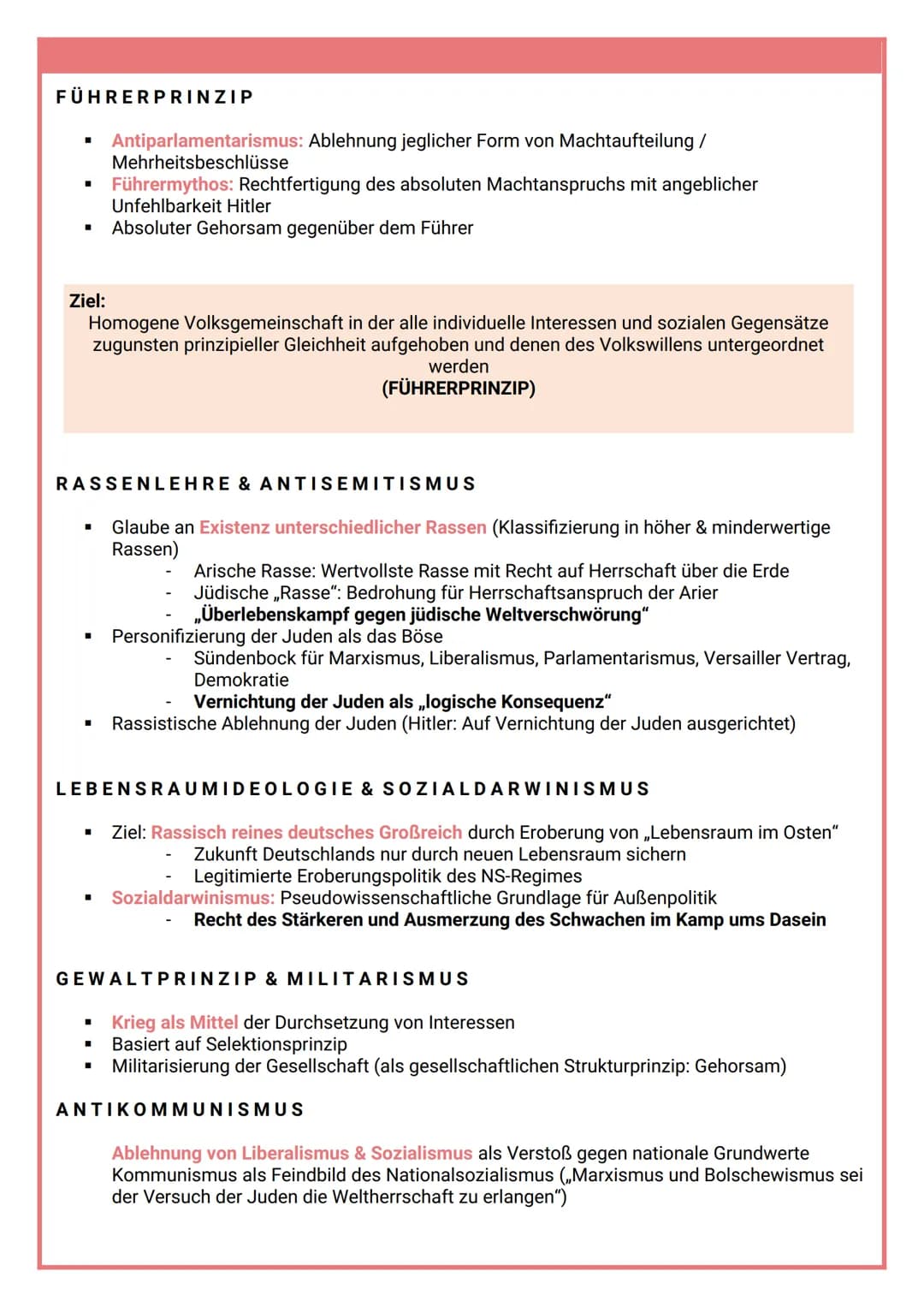 NS-REGIME 1933-1945
■
■
AUFSTIEG DER NSDAP
1920: Veröffentlichung 25-Punkte-Programm
(Aufhebung Versailler Vertrag, Propagierung autoritärer