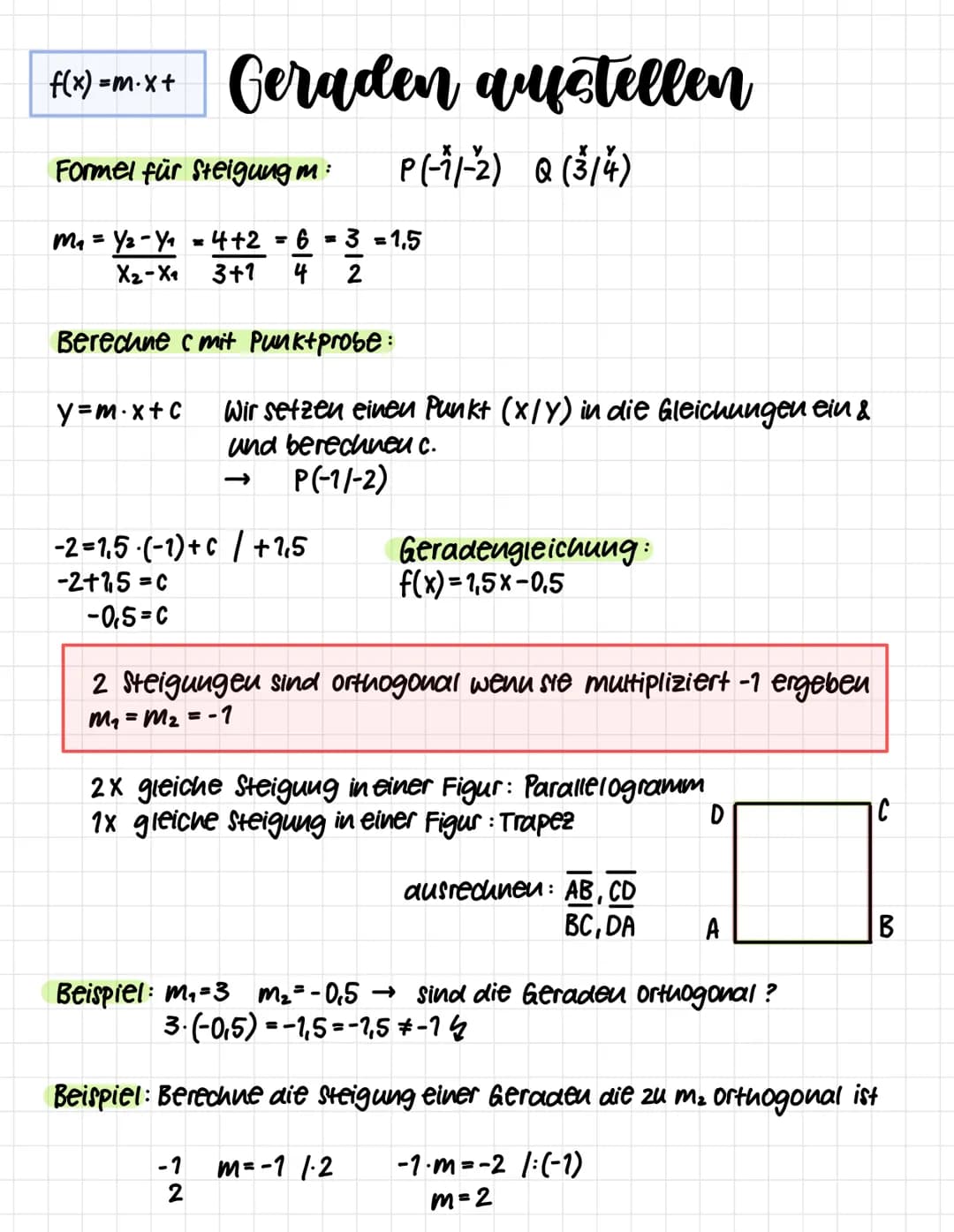 Funktionen und ihre Graphen
Potenzfunktion:
Lineare Funktion:
+
→→X
A
g(x)=m-x+c
Potenzfunktion:
wurzelfunktion:
Y↑
→X
g(x)=1 n=1
X
X=0 kein