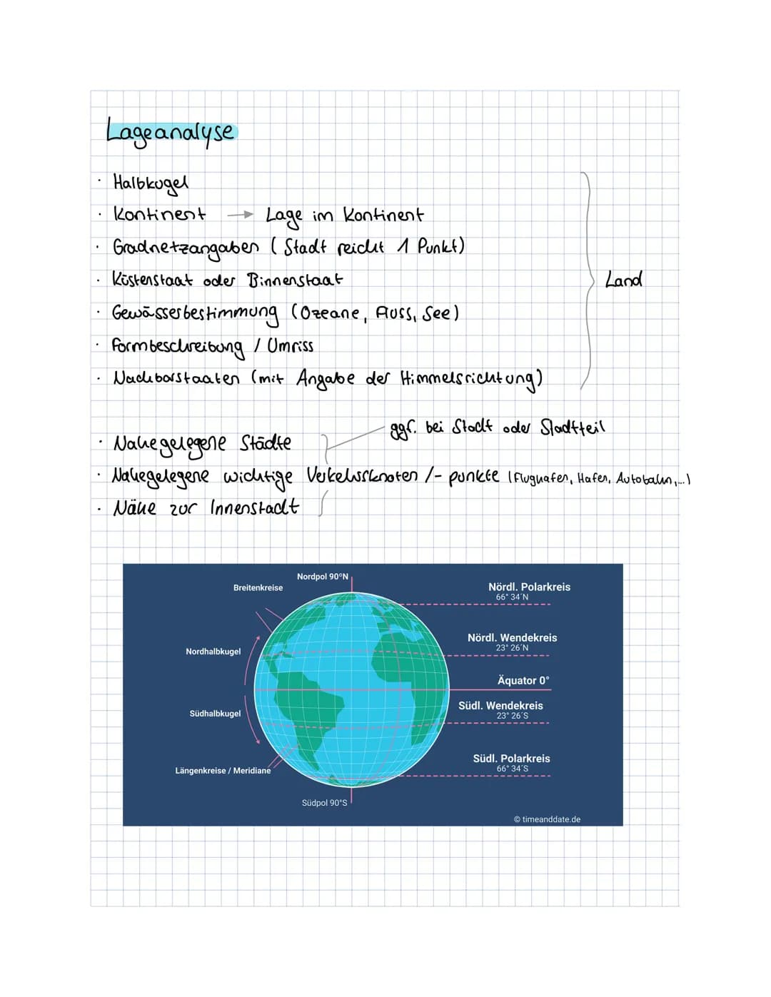 Erdkunde
Themen:
Lageanalyse
historische Stadtentwicklung
• Definition Stadt / Siedlungsentstehung
Stadtgegraphie
Stadtmodelle, Daseins Grun