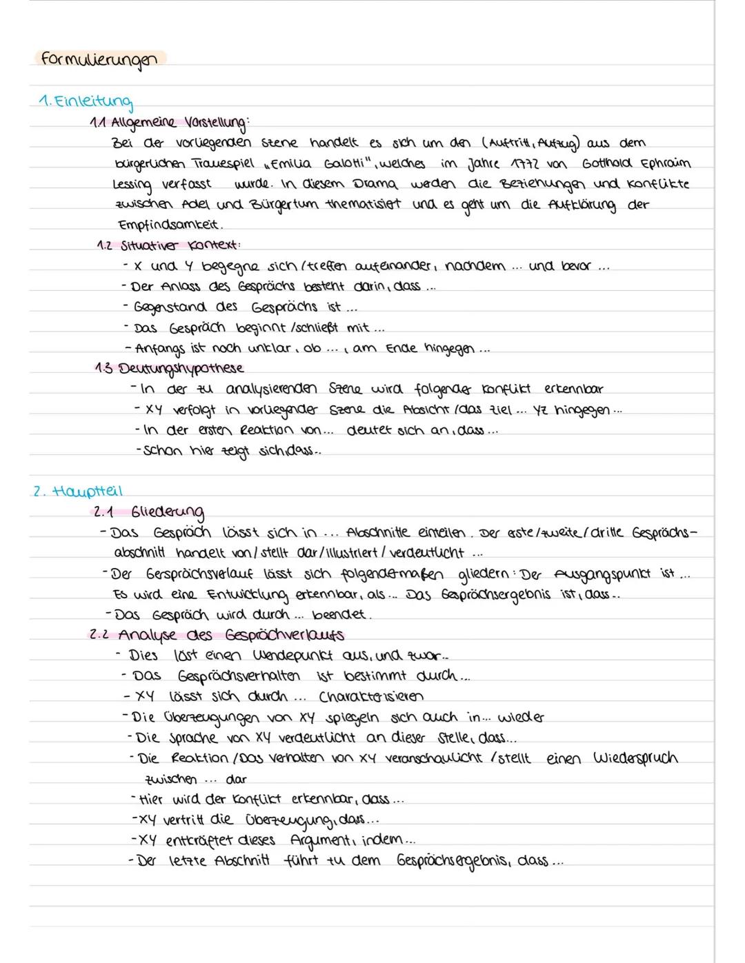TEXTSTELLENANALYSE
-Allgemeine Vorstellung des Dramas (Titel, Autor, Textsorte, Jahr der Erstaufführung/Veröffentlichung),
Hauptthema des Dr